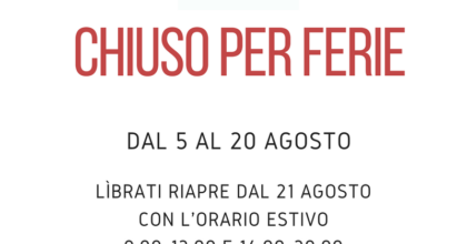 Chiuso per ferie