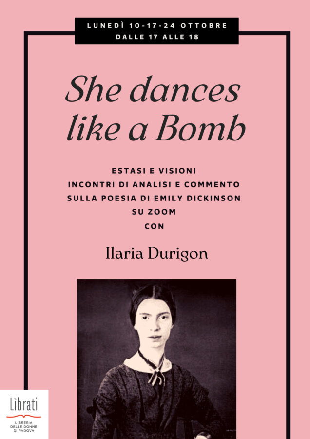 She dances like a Bomb - incontri sulla poesia di Emily Dickinson