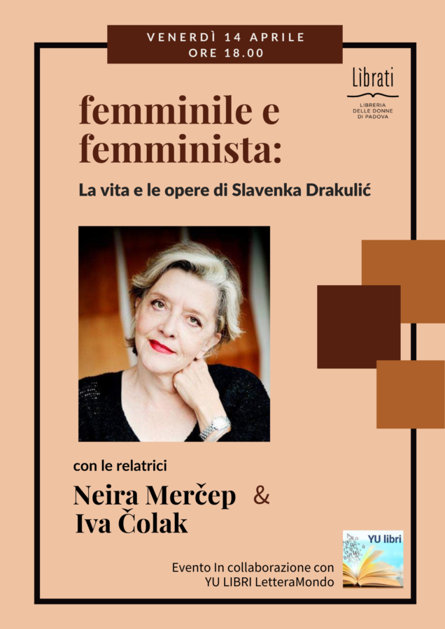 Femminile e femminista: la vita e le opere di Slavenka Drakulić